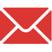 Red envelope icon with black outline.