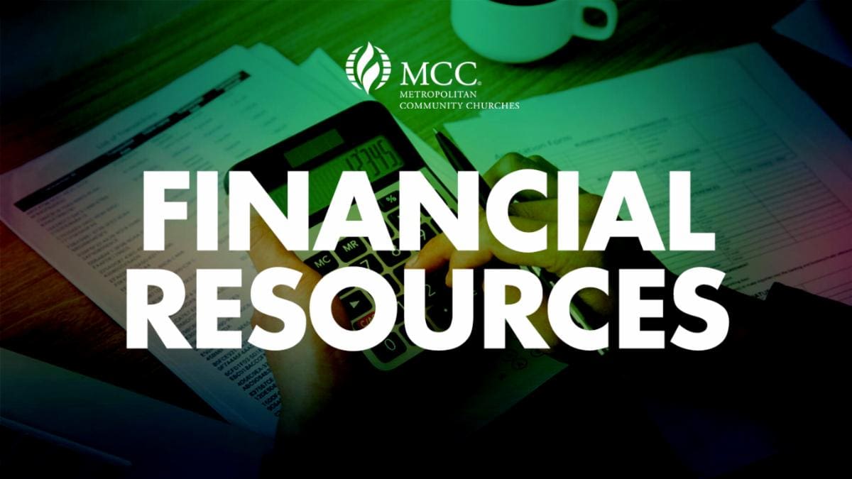 Financial resources concept with calculator and documents under green light.