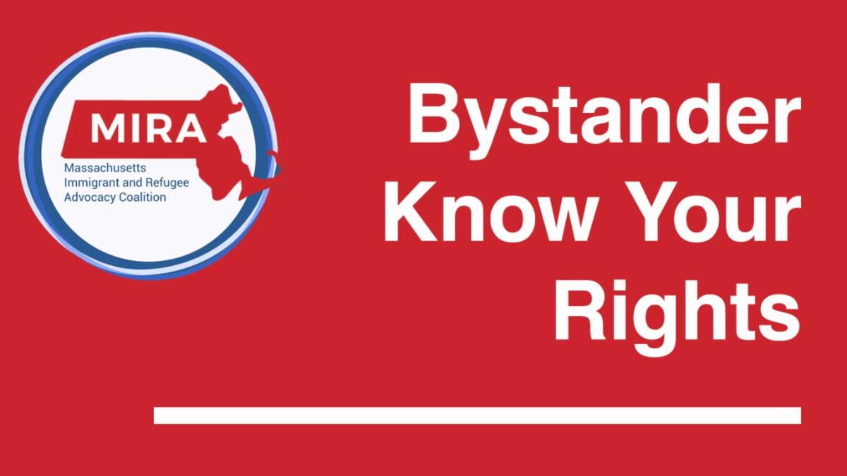 Bystander sign indicating your rights in an emergency.