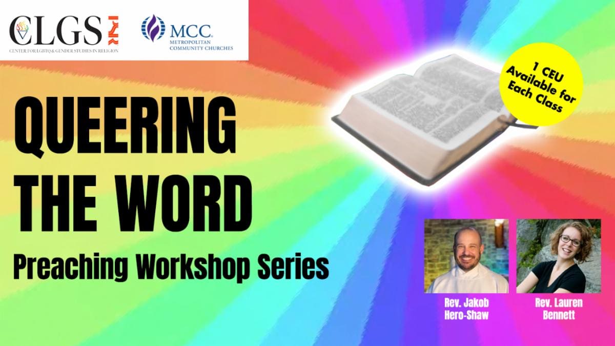 Promo for a Bible workshop series titled "Bring Your Word."